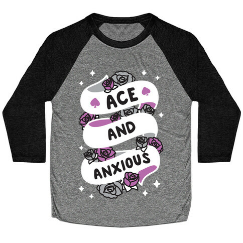 Ace And Anxious Baseball Tee