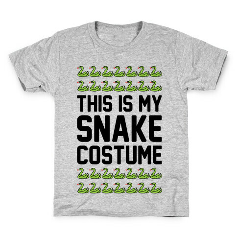 This Is My Snake Costume Kids T-Shirt
