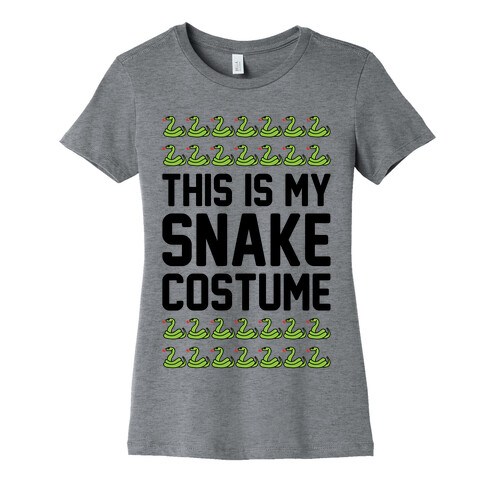 This Is My Snake Costume Womens T-Shirt