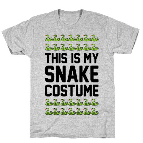 This Is My Snake Costume T-Shirt