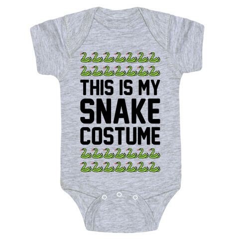 This Is My Snake Costume Baby One-Piece