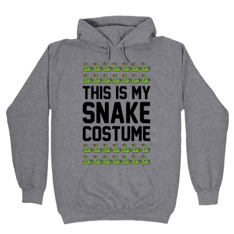 This Is My Snake Costume Hooded Sweatshirt