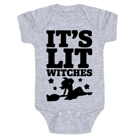 It's Lit Witches Baby One-Piece
