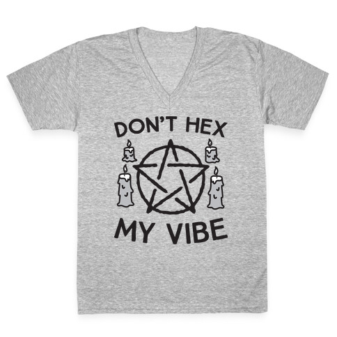 Don't Hex My Vibe V-Neck Tee Shirt