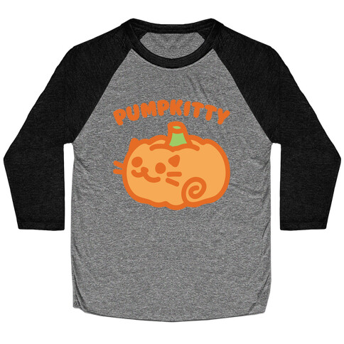 Pumpkitty Baseball Tee