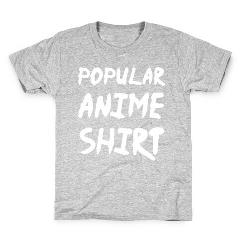 Popular Anime Shirt Kids T-Shirt