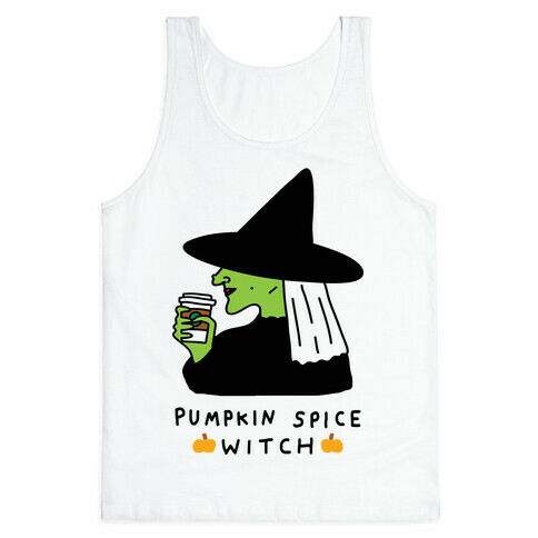 Pumpkin Spice Witch Tank Top