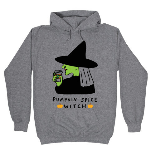 Pumpkin Spice Witch Hooded Sweatshirt