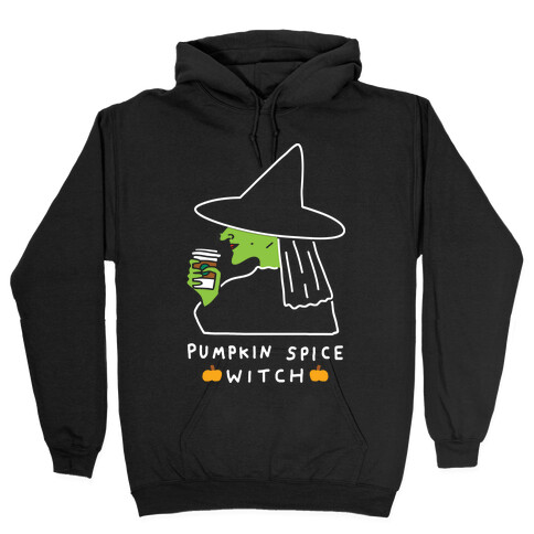 Pumpkin Spice Witch Hooded Sweatshirt