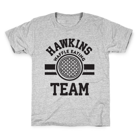 Hawkins Waffle Eating Team Kids T-Shirt