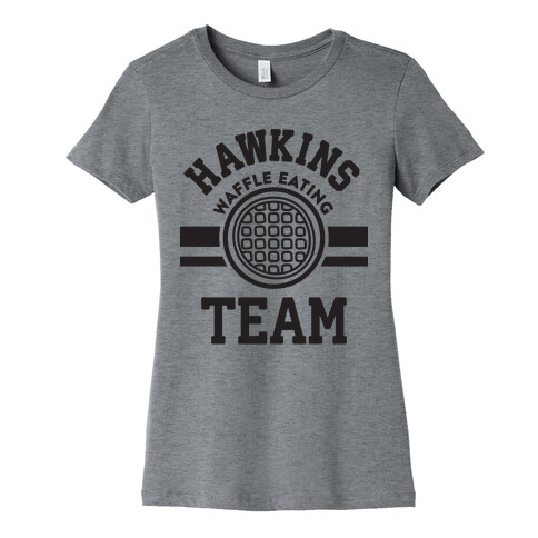 Hawkins Waffle Eating Team Womens T-Shirt