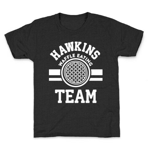 Hawkins Waffle Eating Team Kids T-Shirt