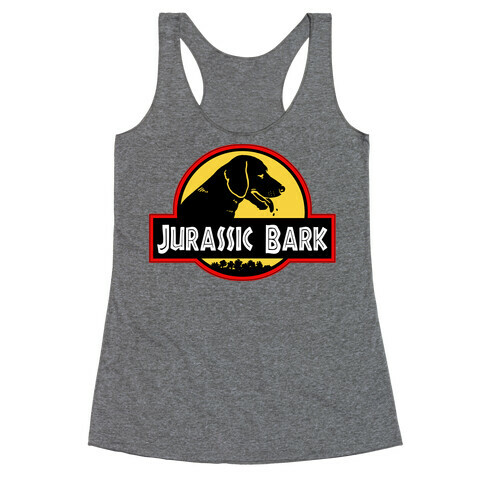 Jurassic Bark Racerback Tank Top