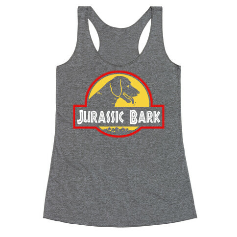 Jurassic Bark Racerback Tank Top