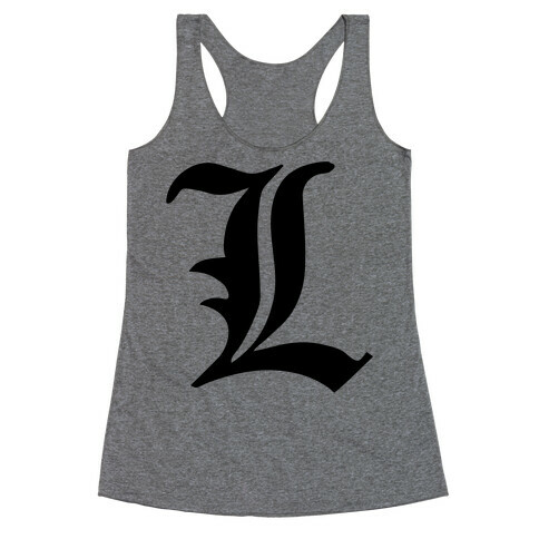 L Insignia Racerback Tank Top