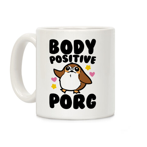 Body Positive Porg Parody Coffee Mug