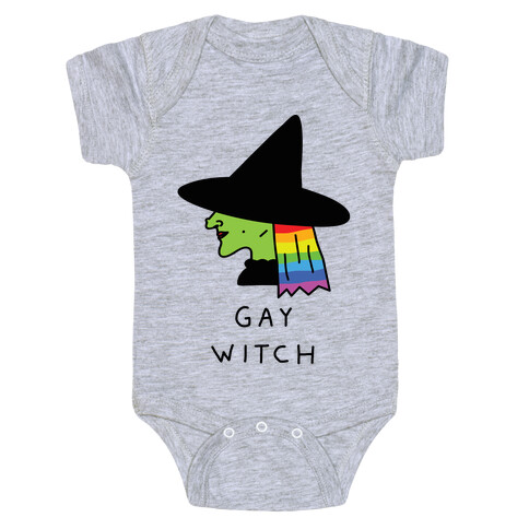 Gay Witch Baby One-Piece