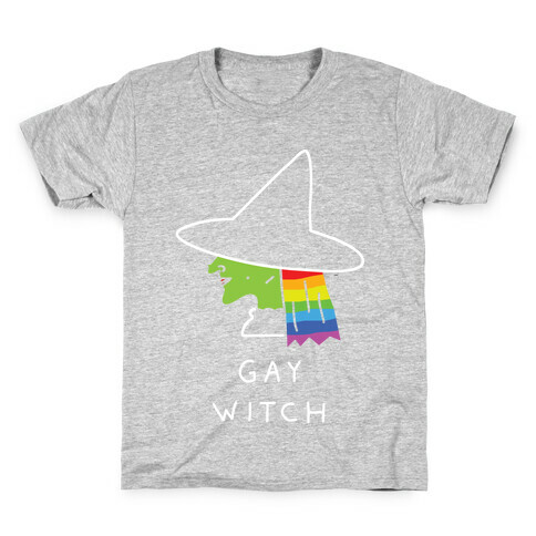 Gay Witch Kids T-Shirt