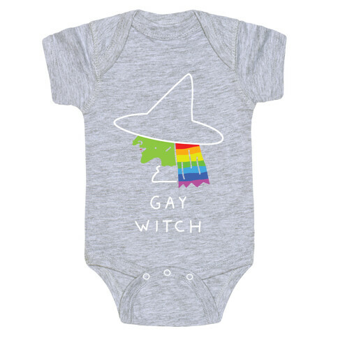 Gay Witch Baby One-Piece