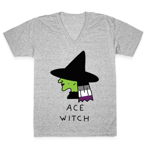 Ace Witch V-Neck Tee Shirt