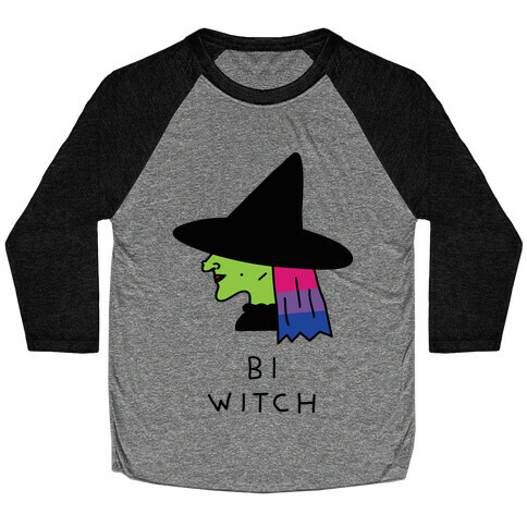 Bi Witch Baseball Tee