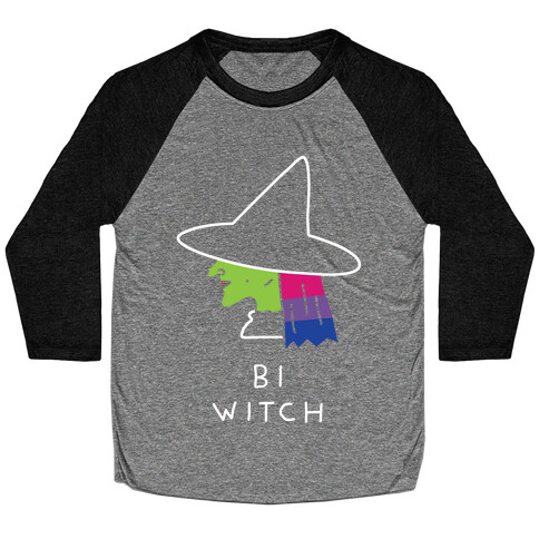 Bi Witch Baseball Tee