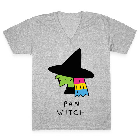 Pan Witch V-Neck Tee Shirt