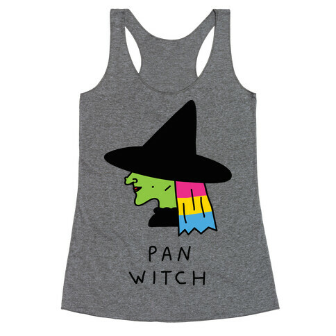 Pan Witch Racerback Tank Top