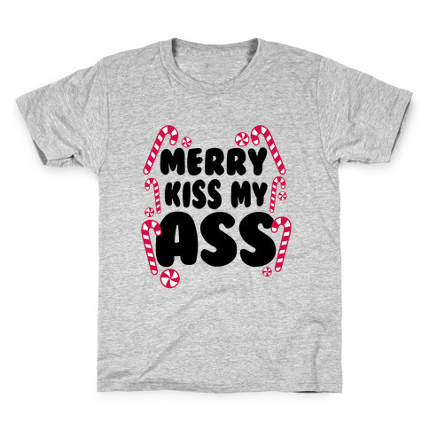 Merry Kiss My Ass Kids T-Shirt