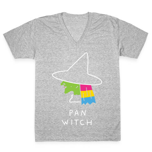 Pan Witch V-Neck Tee Shirt
