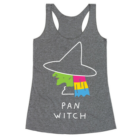 Pan Witch Racerback Tank Top