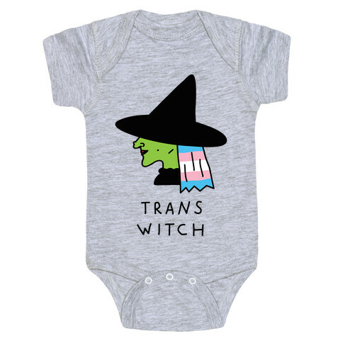 Trans Witch Baby One-Piece