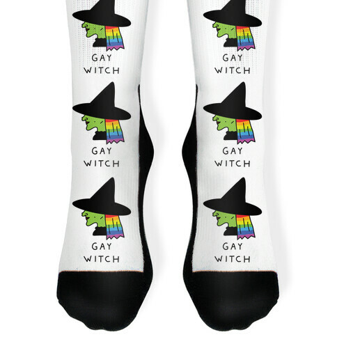 Gay Witch Sock