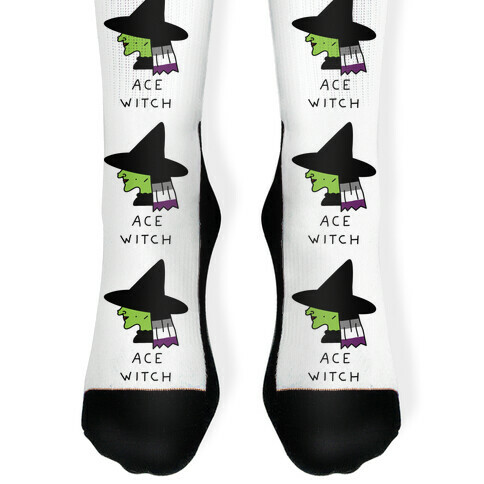 Ace Witch Sock