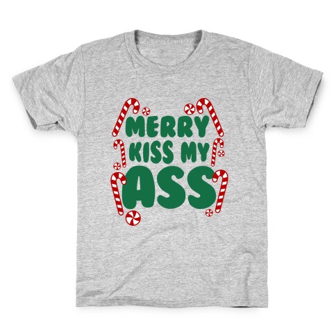 Merry Kiss My Ass Kids T-Shirt