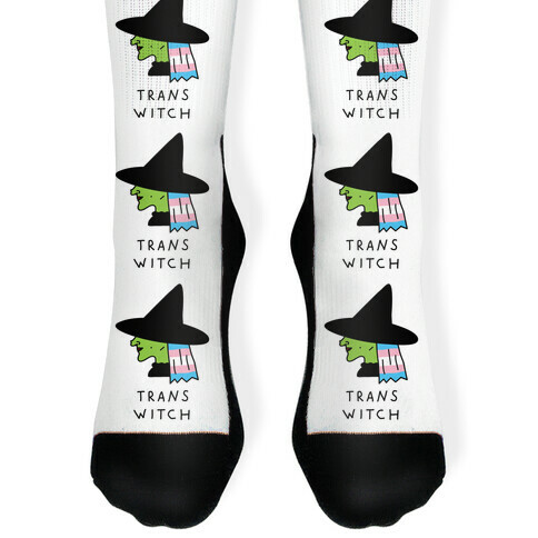 Trans Witch Sock