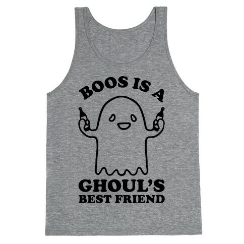 Boos Is A Ghoul's Best Friend Tank Top