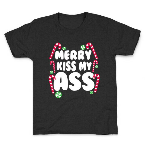 Merry Kiss My Ass Kids T-Shirt