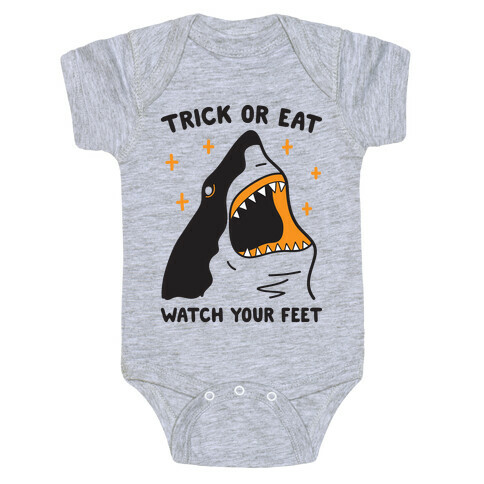 Trick Or Eat Shark Baby One-Piece