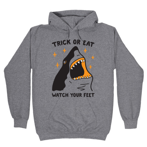 Trick Or Eat Shark Hooded Sweatshirt