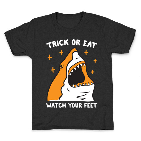 Trick Or Eat Shark Kids T-Shirt