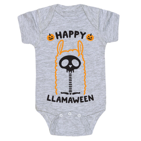 Happy Llamaween Baby One-Piece