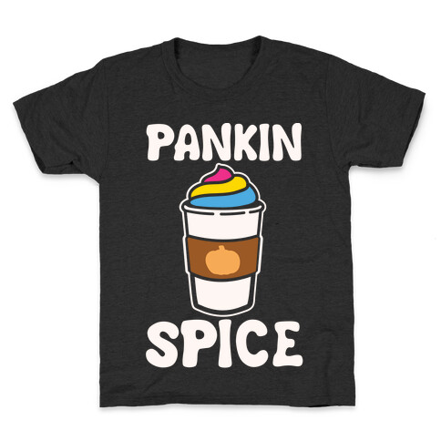 Pankin Spice Parody White Print Kids T-Shirt