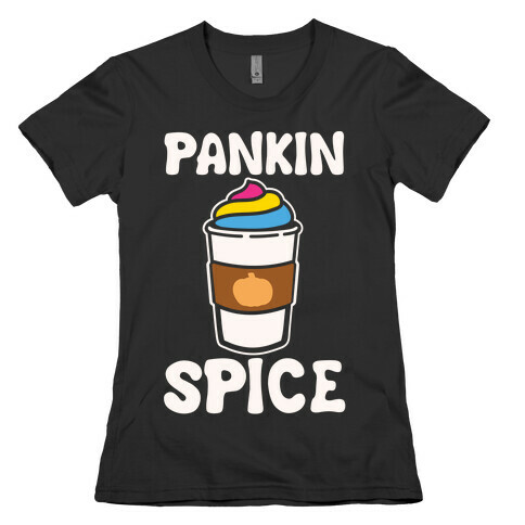 Pankin Spice Parody White Print Womens T-Shirt