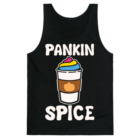 Pankin Spice Parody White Print Tank Top