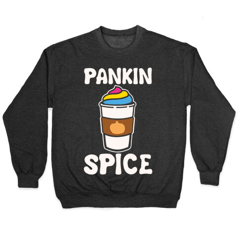 Pankin Spice Parody White Print Pullover