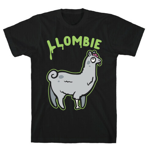 Llombie White Print T-Shirt