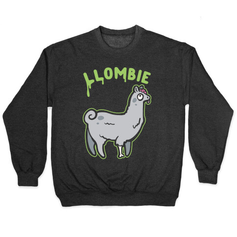 Llombie White Print Pullover