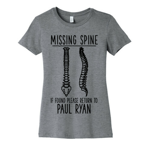 Missing Spine Womens T-Shirt