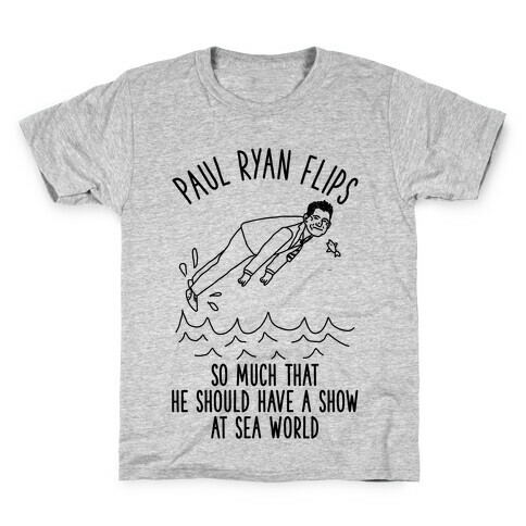 Paul Ryan Flips Kids T-Shirt